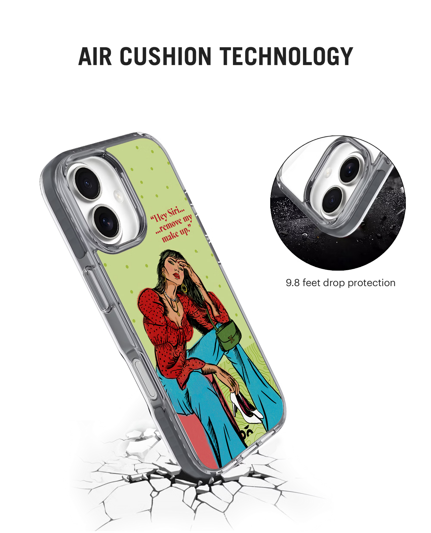 Hey Siri Stride 2.0 MagSafe Case Cover For iPhone 17