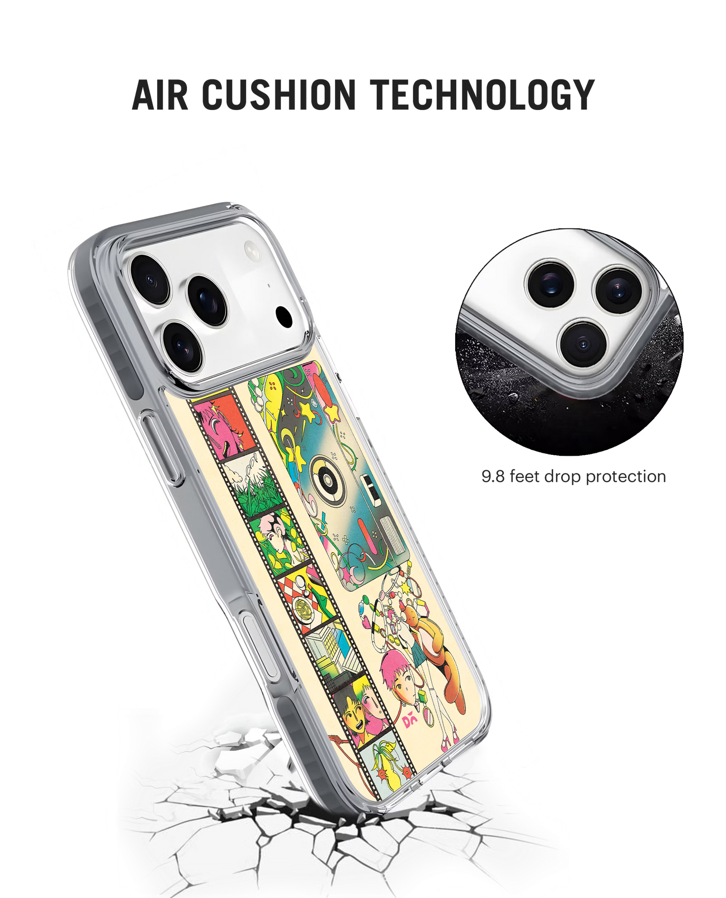 Technicolour Stride 2.0 MagSafe Case Cover For iPhone 17 Pro