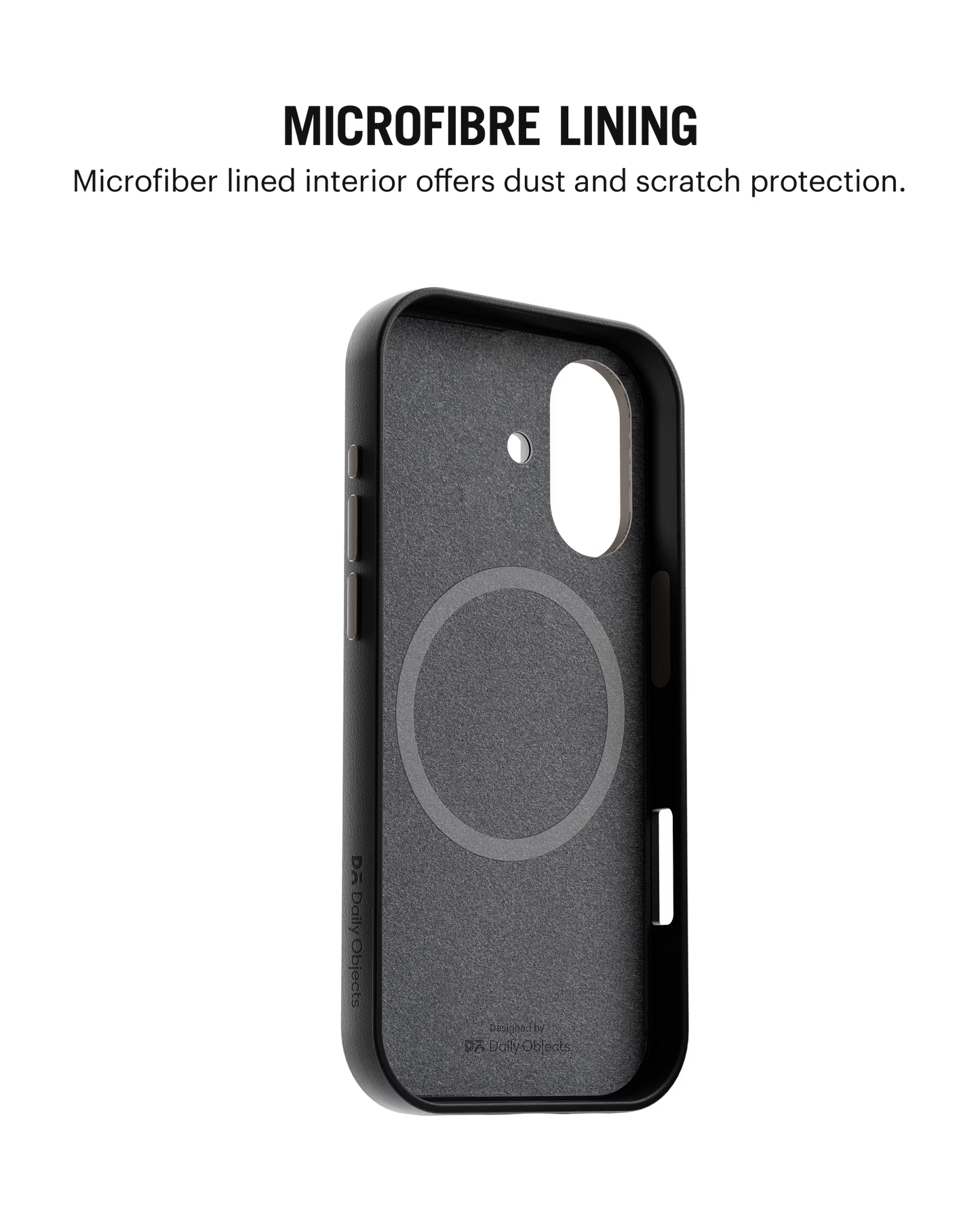 Navy Blue-Grey Leatherite MagSafe Phone Case Cover for iPhone 17