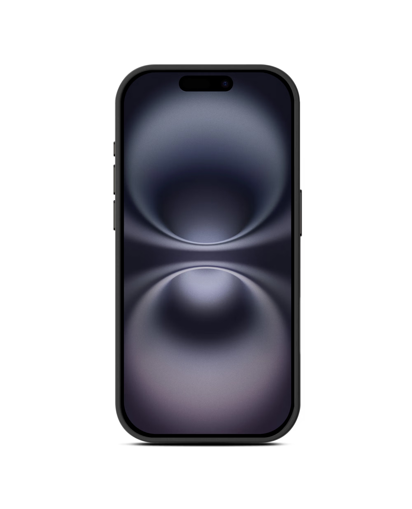 Navy Blue-Grey Leatherite MagSafe Phone Case Cover for iPhone 17