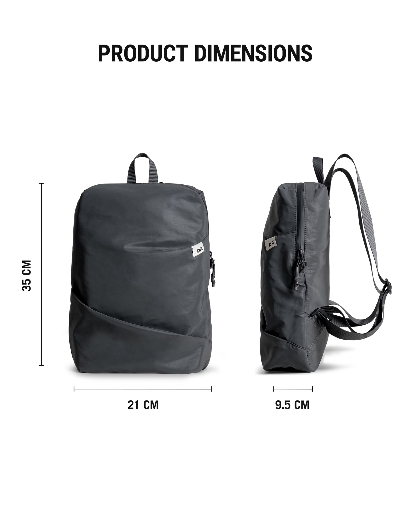 Reflective Dark Grey Blaze Daypack
